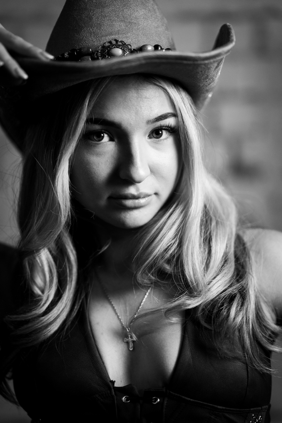 Black and white musician portrait created by Next Stages